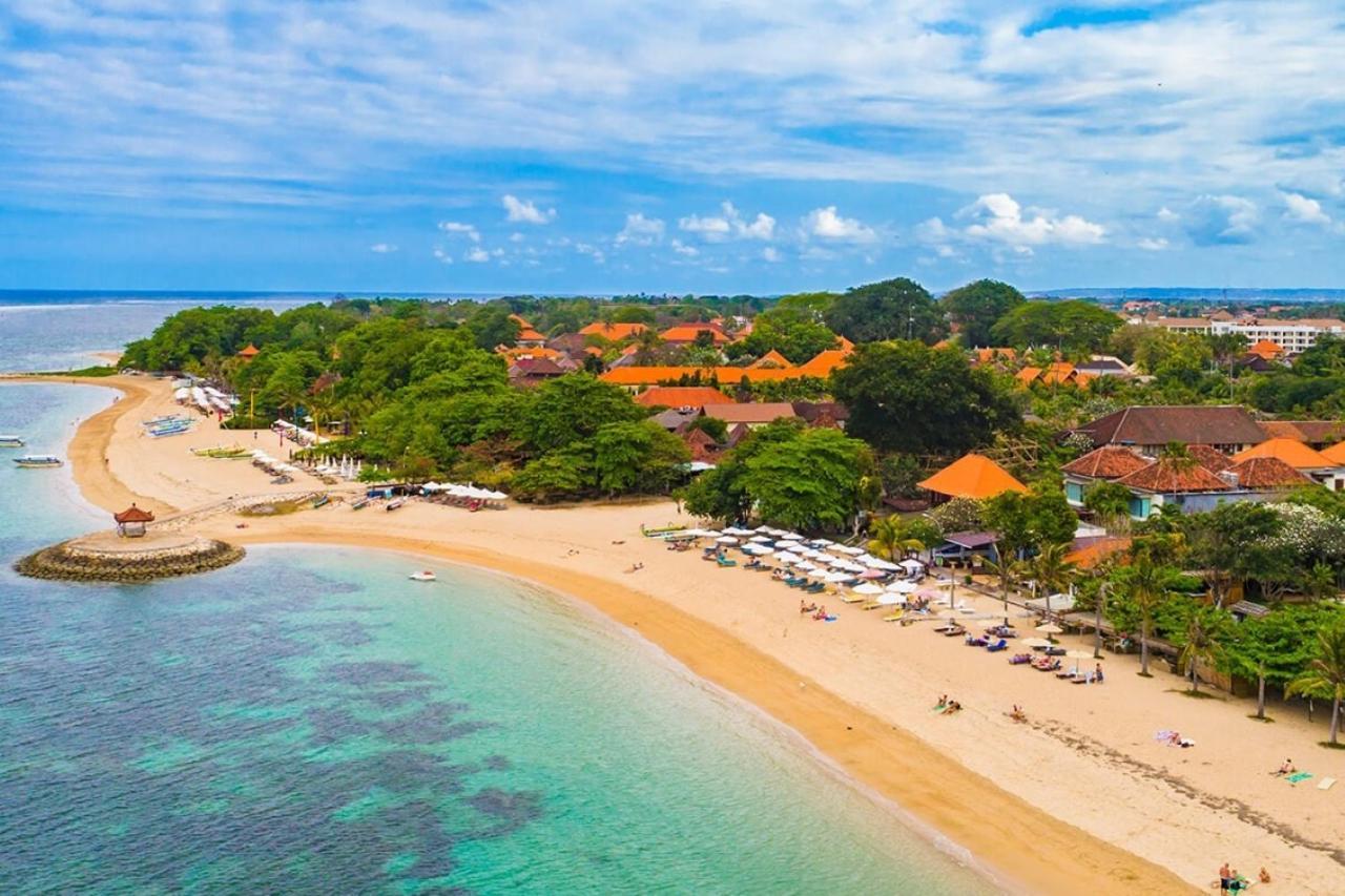 Segara Agung Boutique Hotel Санур Экстерьер фото