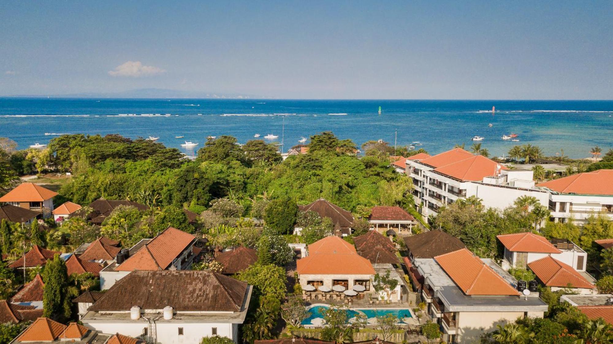 Segara Agung Boutique Hotel Санур Экстерьер фото